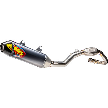 DUCATI DESMO 450 MX '26 - FMF FACTORY 4.1 RCT STAINLESS STEEL FULL SYSTEM W/ CARBON END CAP
